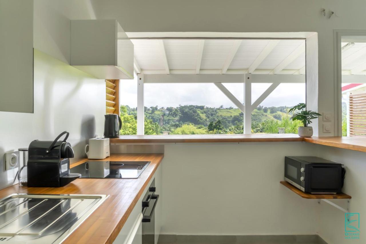 Superbe Appartement Avec Terrasse Vue Nature - Julyan House Petit-Bourg Kültér fotó